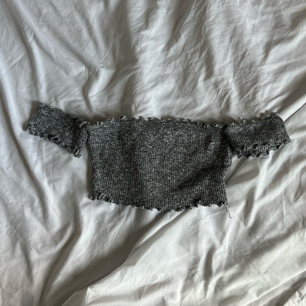 Off The Shoulder Crop Top
